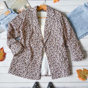 Blazer Animal Print